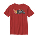 Boy's Blaze and the Monster Machines Flame Logo T-Shirt