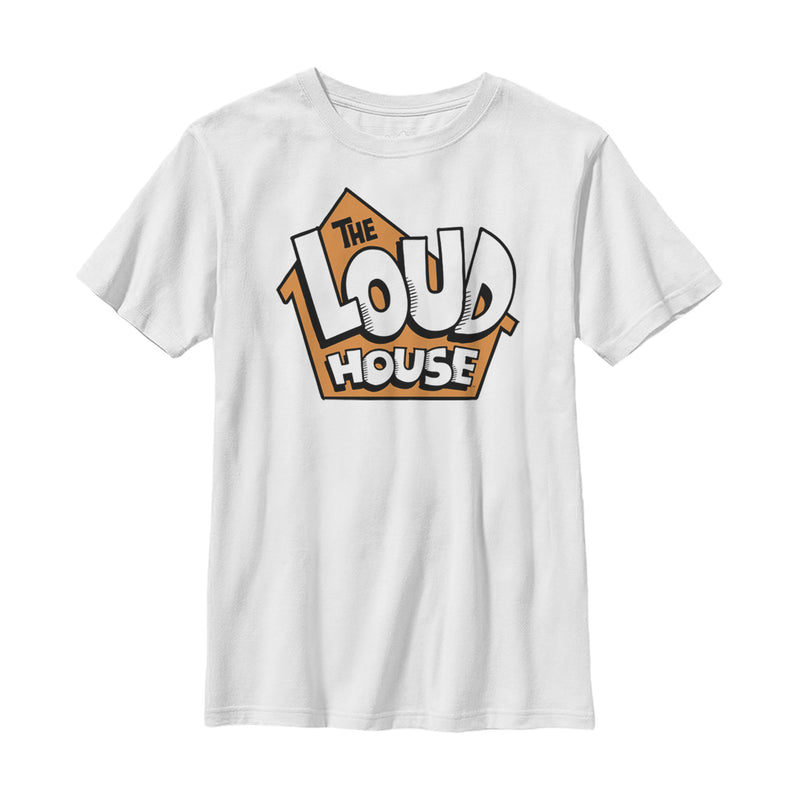 Boy's The Loud House Classic Logo T-Shirt