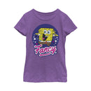 Girl's SpongeBob SquarePants Fancy Jazz Hands T-Shirt