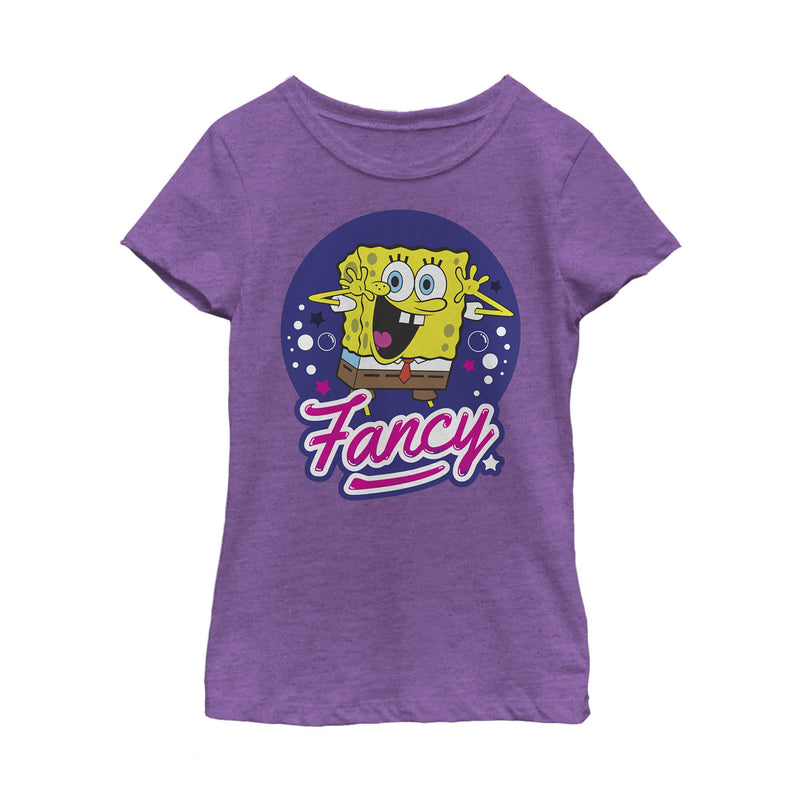 Girl's SpongeBob SquarePants Fancy Jazz Hands T-Shirt