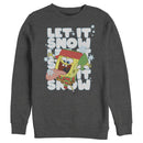 Men's SpongeBob SquarePants Christmas Let It Snow Sweatshirt