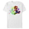 Men's Nintendo Mario Rainbow Star Power T-Shirt