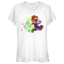 Junior's Nintendo Mario Rainbow Star Power T-Shirt
