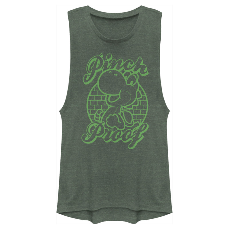 Junior's Nintendo Yoshi Pinch Proof Festival Muscle Tee