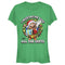 Junior's Nintendo Christmas Super Mario Mustache T-Shirt
