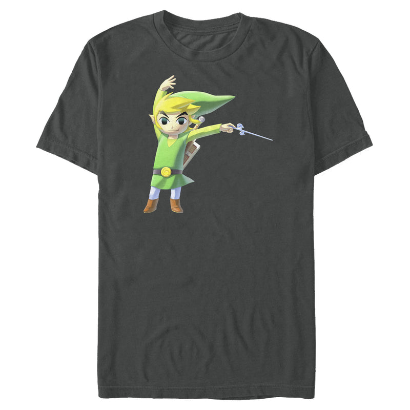 Men's Nintendo Legend of Zelda Cartoon Link T-Shirt