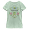 Girl's Nintendo Yoshi's Crafted World Fearless Floral Portrait T-Shirt