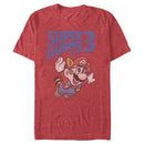 Men's Nintendo Mario Game Cover T-Shirt