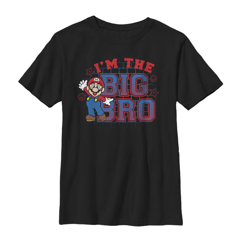 Boy's Nintendo Big Bro Mario T-Shirt