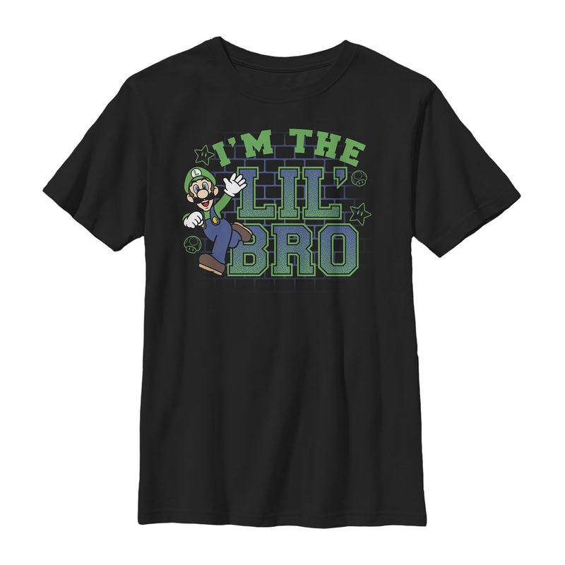 Boy's Nintendo Luigi Lil' Bro T-Shirt