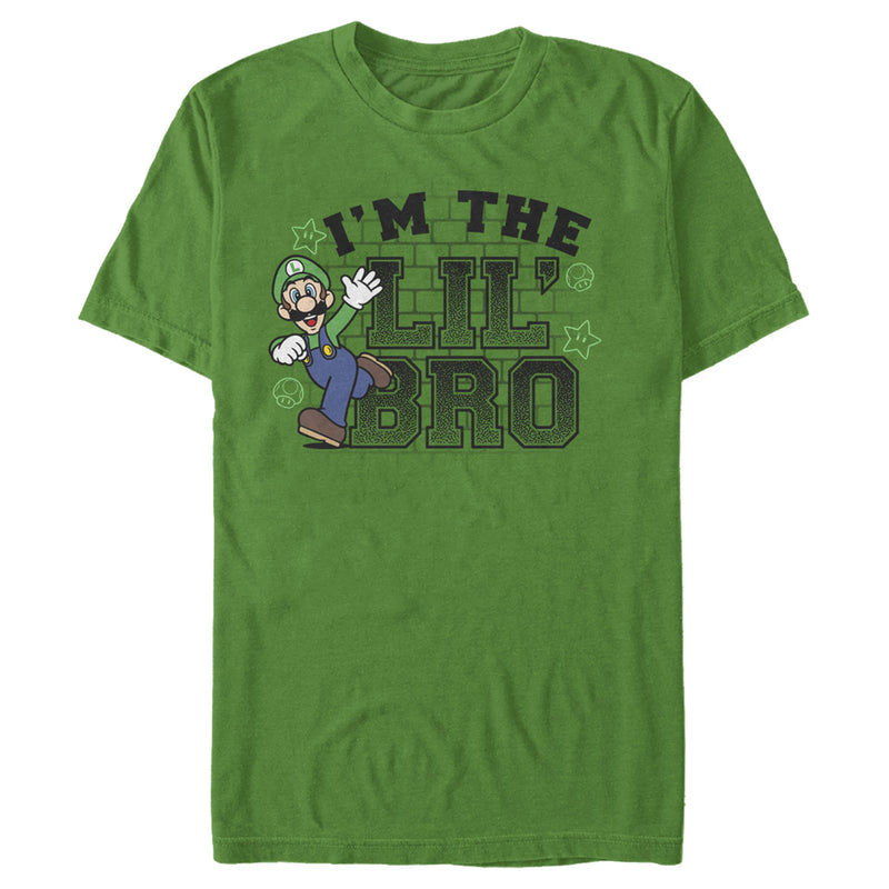 Men's Nintendo Lil' Bro Luigi T-Shirt