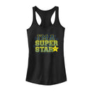 Junior's Nintendo Mario Super Star Racerback Tank Top