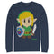 Men's Nintendo Legend of Zelda Link's Awakening Avatar Long Sleeve Shirt