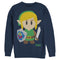 Men's Nintendo Legend of Zelda Link's Awakening Avatar Sweatshirt