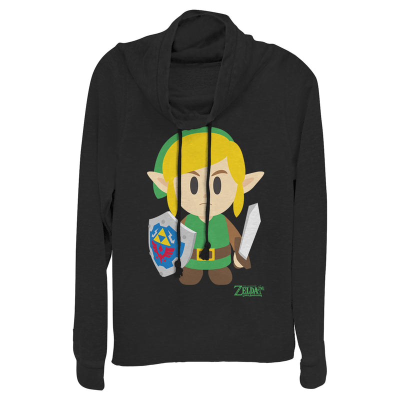 Junior's Nintendo Legend of Zelda Link's Awakening Avatar Cowl Neck Sweatshirt