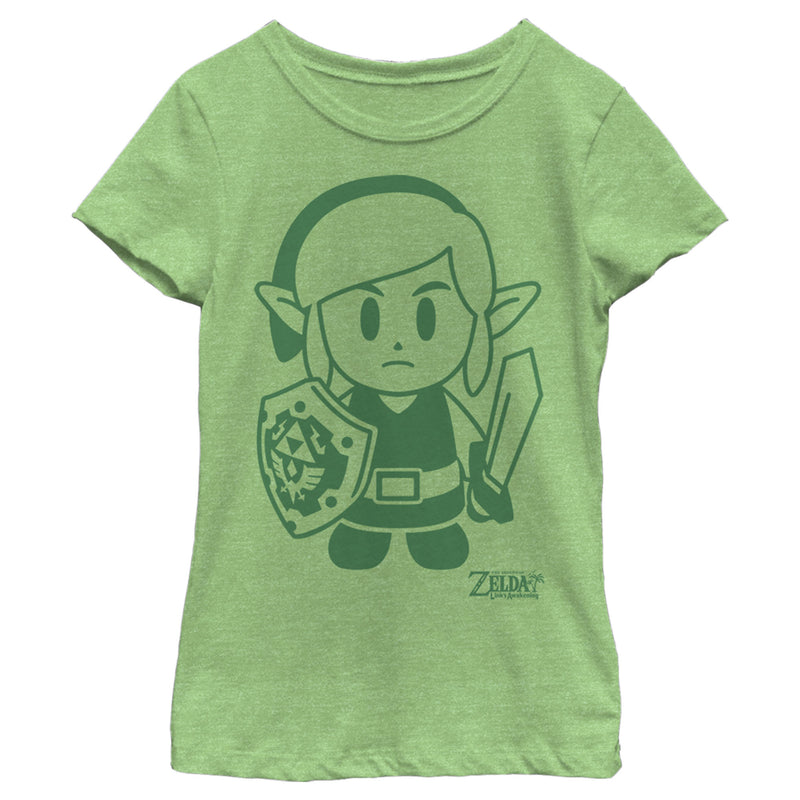 Girl's Nintendo Legend of Zelda Link's Awakening Sleek Avatar T-Shirt