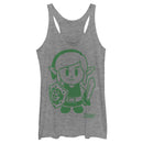 Women's Nintendo Legend of Zelda Link's Awakening Sleek Avatar Racerback Tank Top