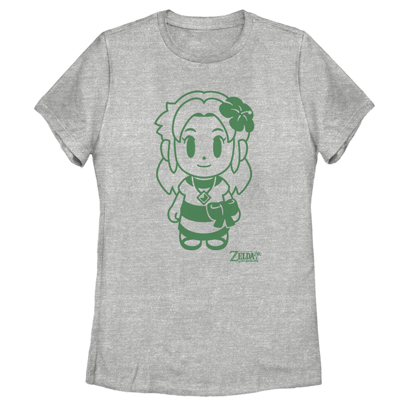 Women's Nintendo Legend of Zelda Link's Awakening Sleek Marin Avatar T-Shirt