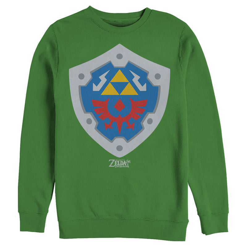 Men's Nintendo Legend of Zelda Link's Awakening Hylian Shield Sweatshirt