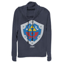 Junior's Nintendo Legend of Zelda Link's Awakening Hylian Shield Cowl Neck Sweatshirt