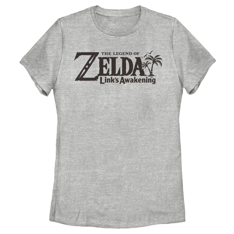 Women's Nintendo Legend of Zelda Link's Awakening Switch Logo T-Shirt