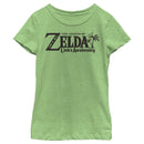 Girl's Nintendo Legend of Zelda Link's Awakening Switch Logo T-Shirt