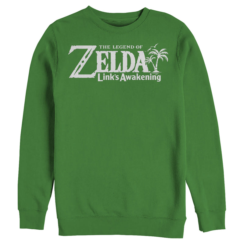 Men's Nintendo Legend of Zelda Link's Awakening Classic Logo Sweatshirt