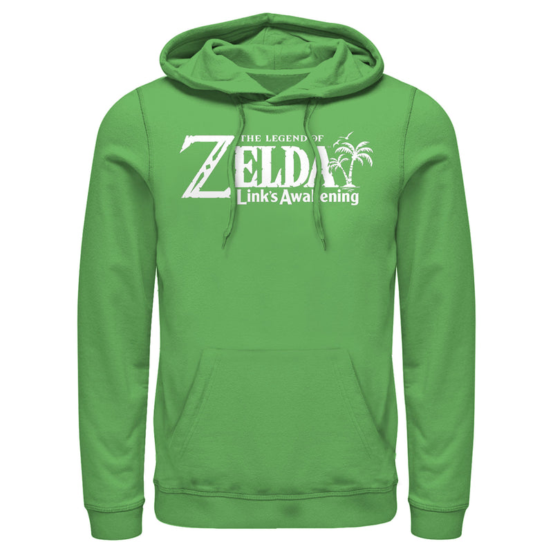 Men's Nintendo Legend of Zelda Link's Awakening Classic Logo Pull Over Hoodie