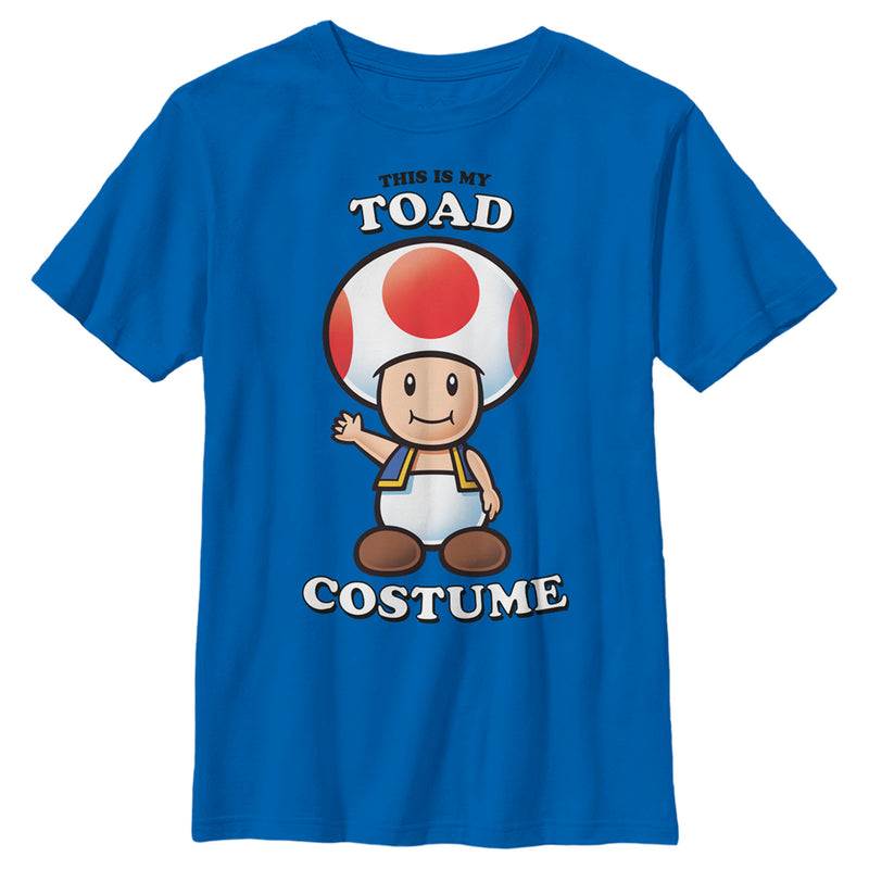 Boy's Nintendo This is my Toad Costume T-Shirt