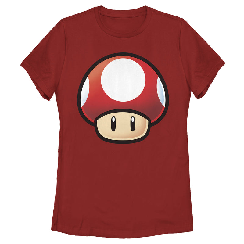 Women's Nintendo Mario Mushroom T-Shirt