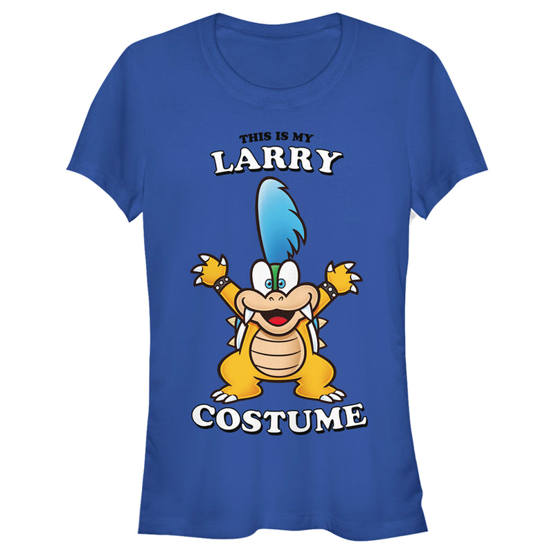 Junior's Nintendo This is my Larry Costume T-Shirt