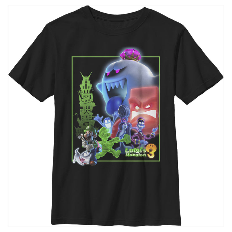 Boy's Nintendo Luigi's Mansion Mash-up T-Shirt