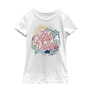Girl's The Land Before Time Colorful Great Valley Line T-Shirt