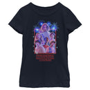Girl's Stranger Things Fourth of July  Character Frame T-Shirt