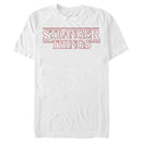 Men's Stranger Things Sleek Outline Logo T-Shirt