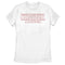 Women's Stranger Things Sleek Outline Logo T-Shirt