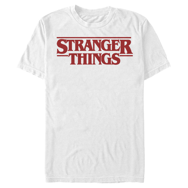 Men's Stranger Things Bold Logo T-Shirt