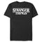 Men's Stranger Things Ghostly White Logo T-Shirt