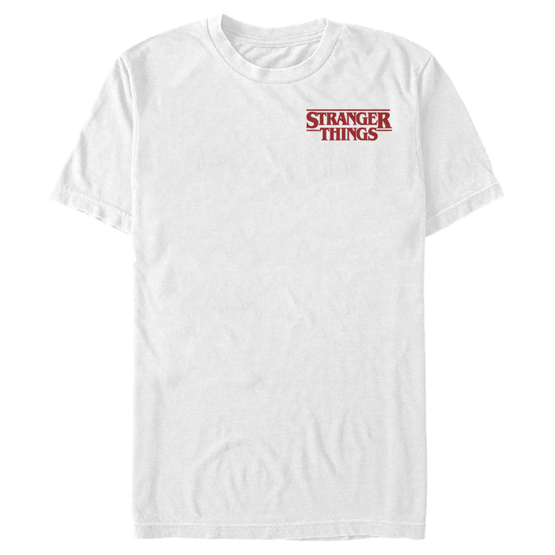 Men's Stranger Things Bold Logo Badge T-Shirt