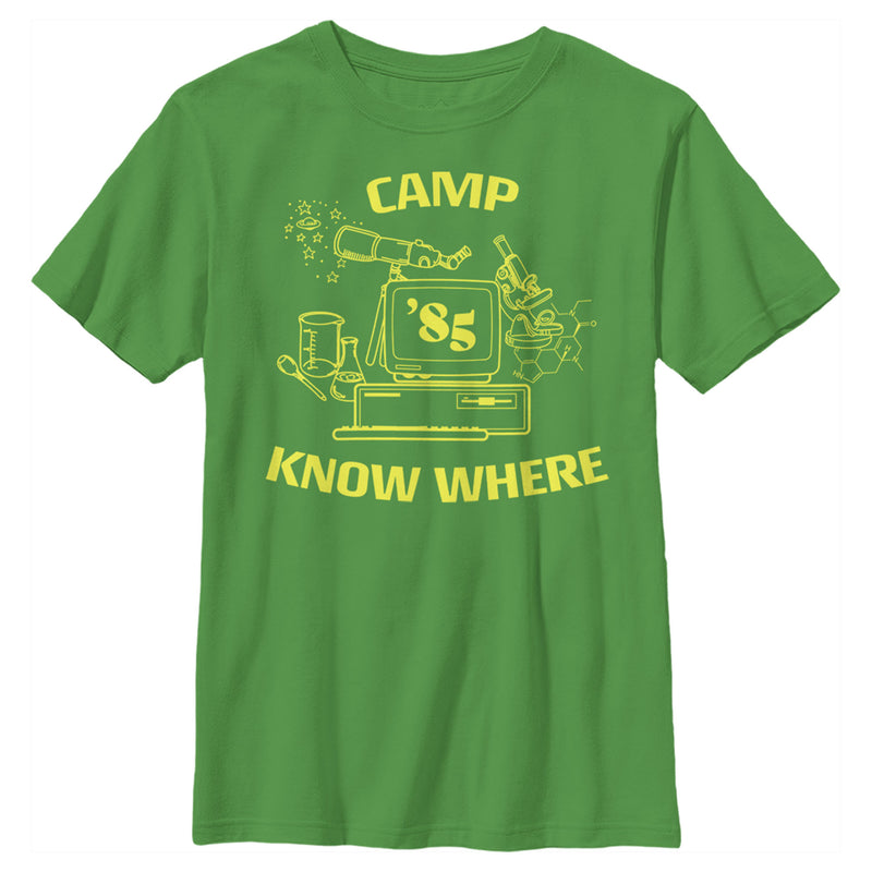 Boy's Stranger Things Camp Know Where Costume T-Shirt