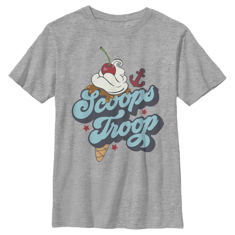 Boy's Stranger Things Scoops Troop Ice T-Shirt