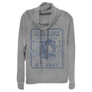 Junior's Stranger Things Hawkins Middle School A.V. Club Cowl Neck Sweatshirt