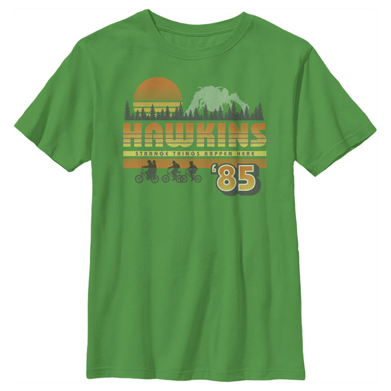 Boy's Stranger Things Retro Hawkins Bikers T-Shirt