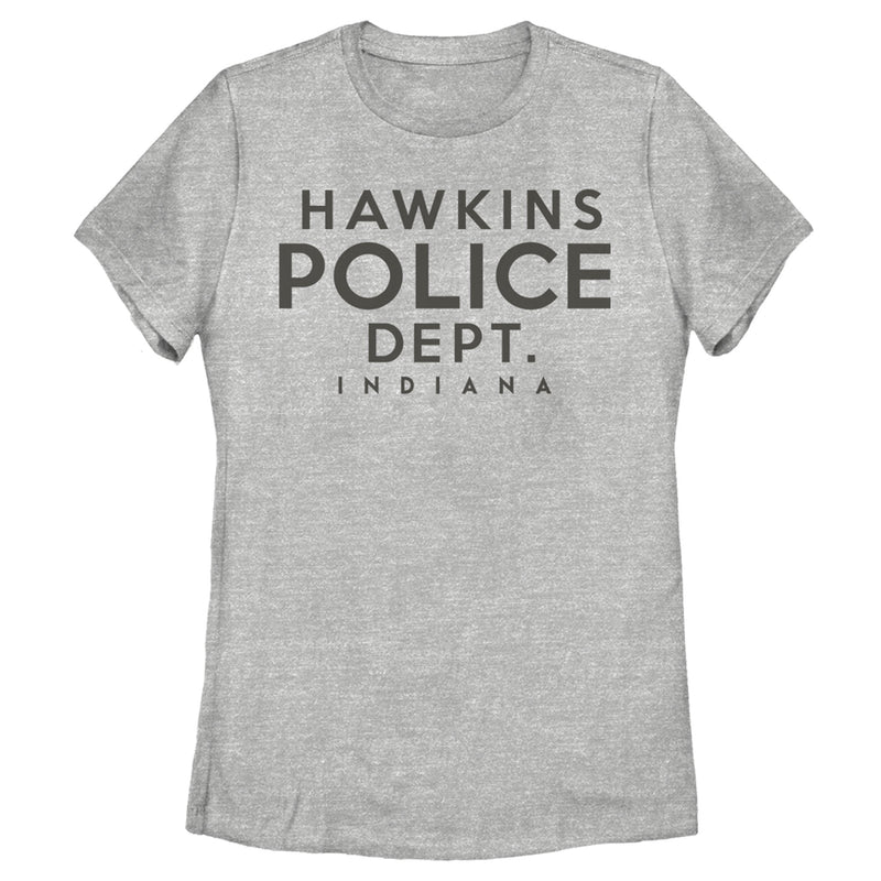 Women's Stranger Things Hawkins Police Department T-Shirt