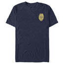 Men's Stranger Things Hawkins Police Badge Costume T-Shirt