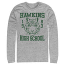 Men's Stranger Things Hawkins High School Tiger 1983 Long Sleeve Shirt