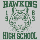 Men's Stranger Things Hawkins High School Tiger 1983 Sweatshirt