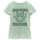 Girl's Stranger Things Hawkins High School Tiger 1983 T-Shirt