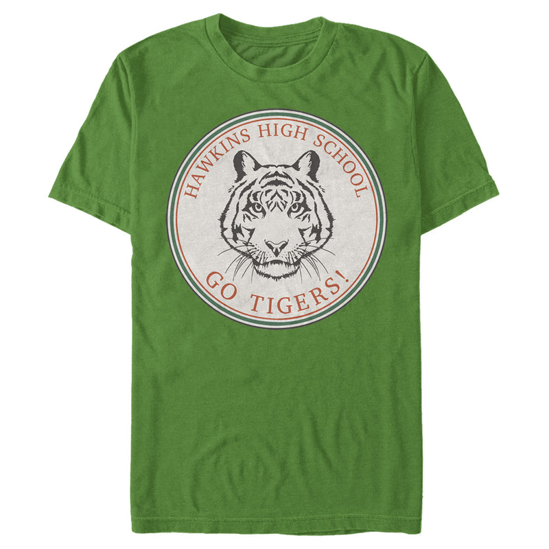 Men's Stranger Things Hawkins High School Go Tigers T-Shirt