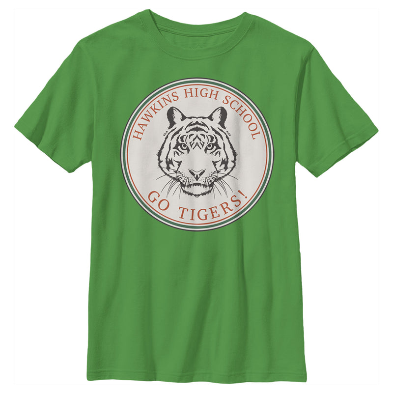 Boy's Stranger Things Hawkins High School Go Tigers T-Shirt